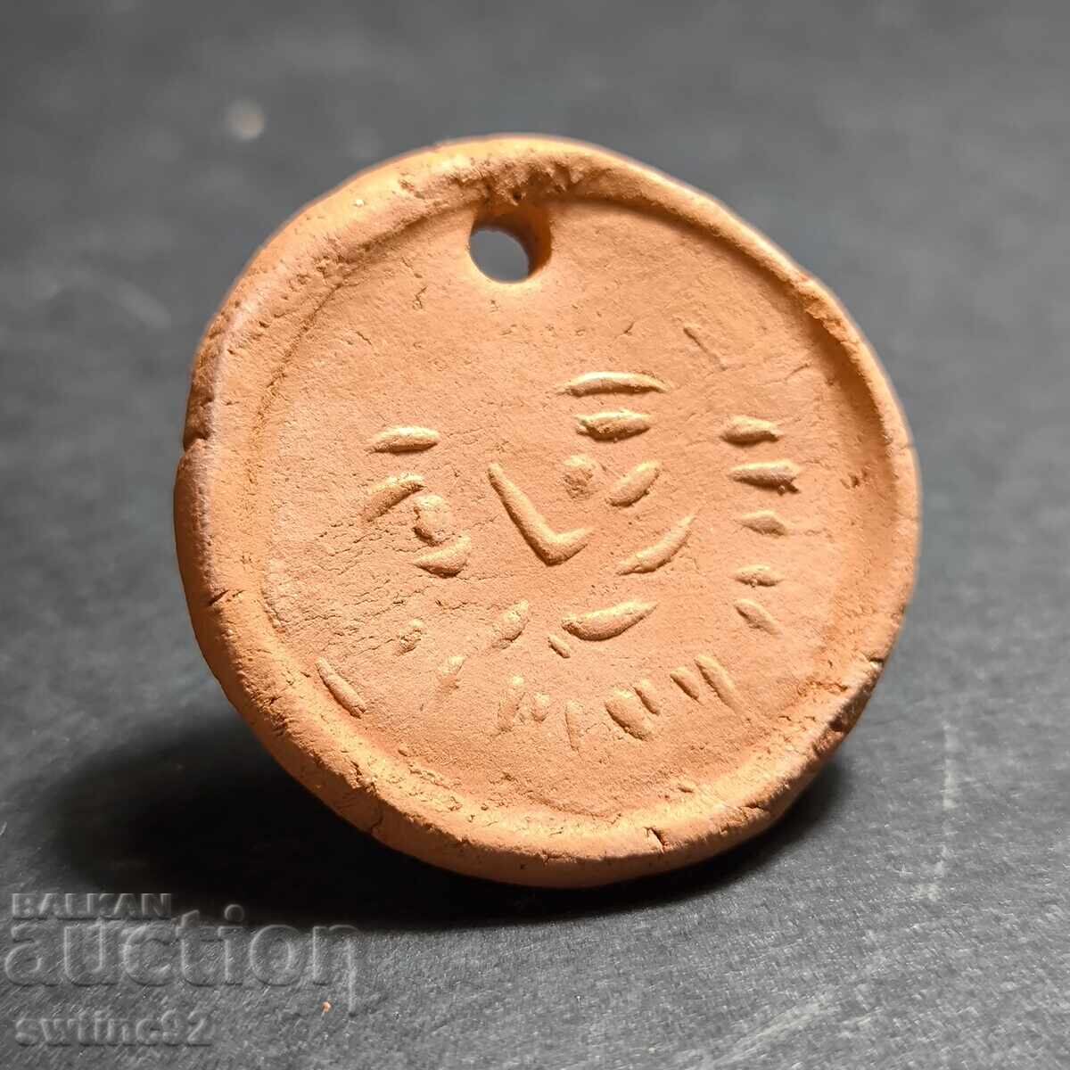 Реплика Копие Пабло Пикасо Мадоура Керамика Медальон Реплика Копие Пабло Пикасо Мадоура Керамика Медальон