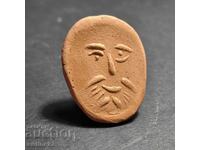 Реплика Копие Пабло Пикасо Мадоура Керамика Медальон