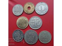 Смесен лот от 8 монети