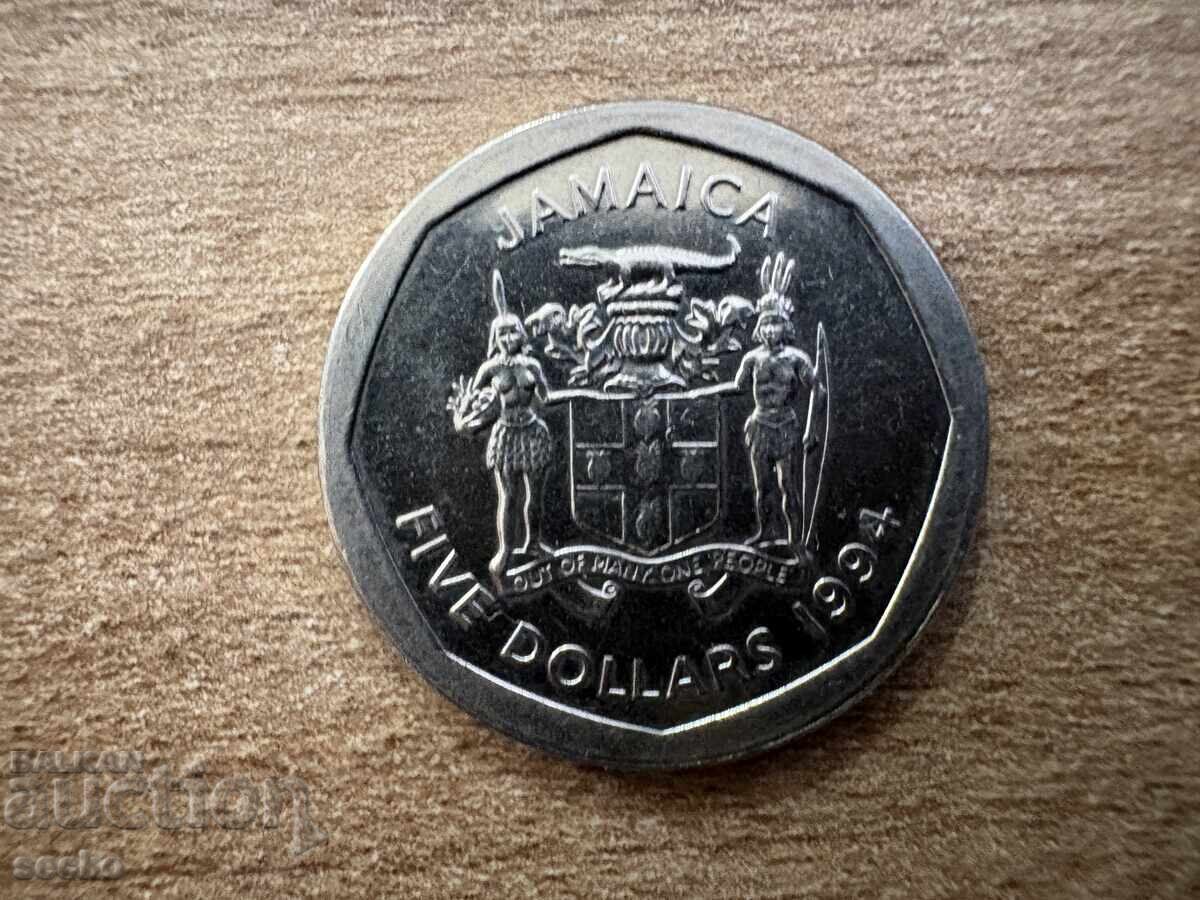 Jamaica - 5 dolari (1994)