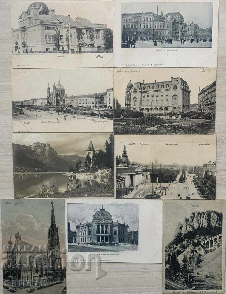 Vederi din Austria-Începutul secolului XX-Lot 5