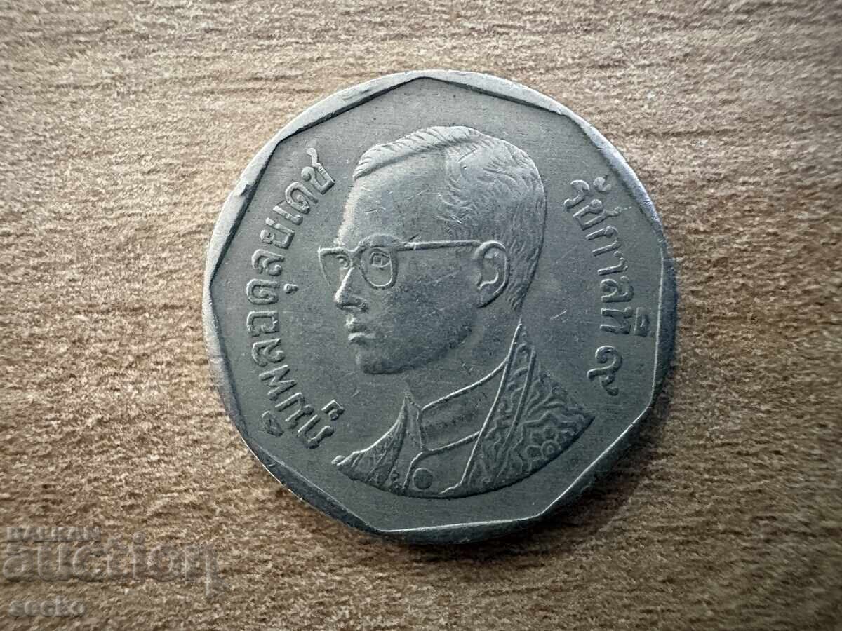 Тайланд - 5 бата (1989) с цена € 0.20 | 0.39 лв.