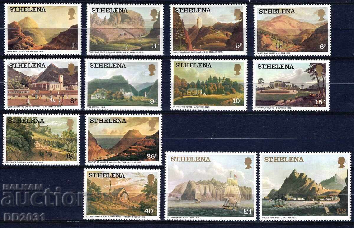 Sfânta Elena 1976 - vederi nave MNH