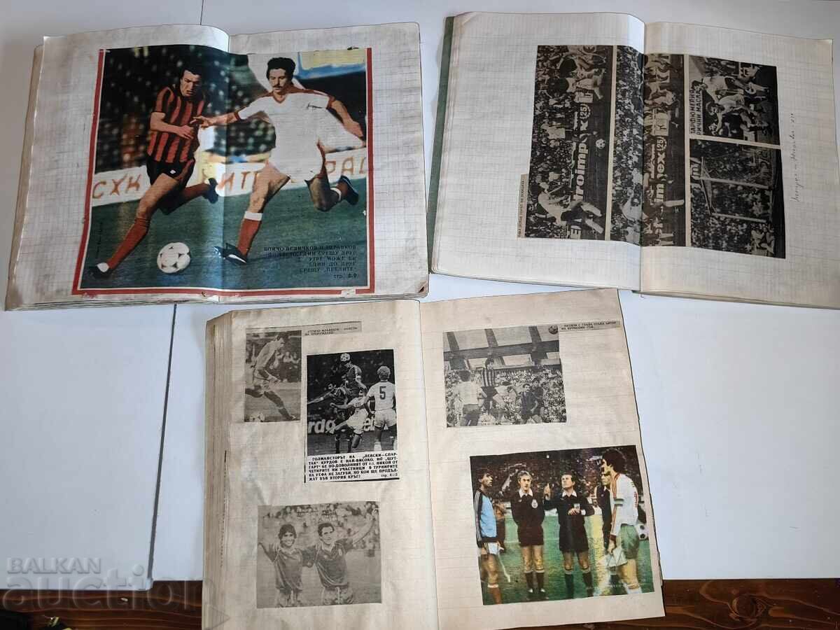 ΛΟΤ 3 ΤΕΤΡΑΔΙΑ ΜΕ ΚΟΛΛΗΜΕΝΑ ΑΠΟΚΟΜΜΑΤΑ ΠΟΔΟΣΦΑΙΡΟΥ ΠΟΔΟΣΦΑΙΡΟ ΟΜΑΔΑ ΠΑΙΧΤΕΣ - 11 ΛΟΤ 3 ΤΕΤΡΑΔΙΑ ΜΕ ΚΟΛΛΗΜΕΝΑ ΑΠΟΚΟΜΜΑΤΑ ΠΟΔΟΣΦΑΙΡΟΥ ΠΟΔΟΣΦΑΙΡΟ ΟΜΑΔΑ ΠΑΙΧΤΕΣ - 11