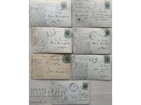 Travelled royal postcards-Lot 2