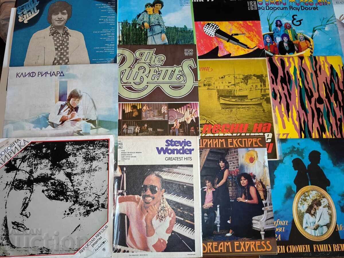 Licitație LOT 40 BUCĂȚI DISCURI VINIL MARI - CELE MICI SUNT BONUS Licitație LOT 40 BUCĂȚI DISCURI VINIL MARI - CELE MICI SUNT BONUS