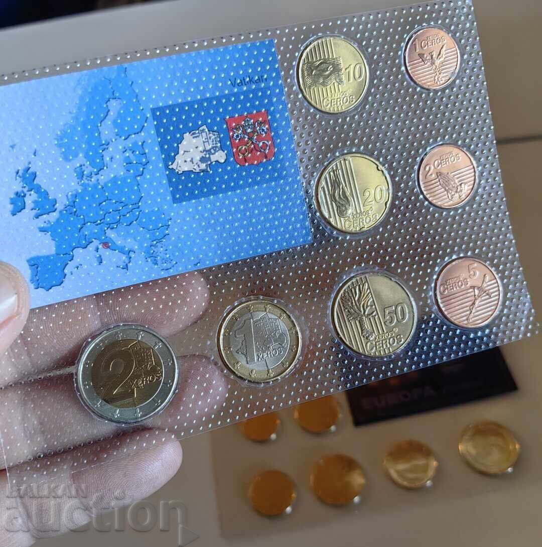 4 LOTURI MONEDE EURO DE COLECȚIE COLECȚIE - 5