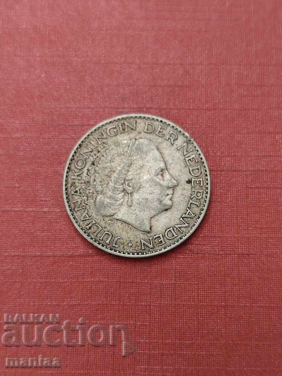 Delivery of 1 Gulden 1956 Silver
