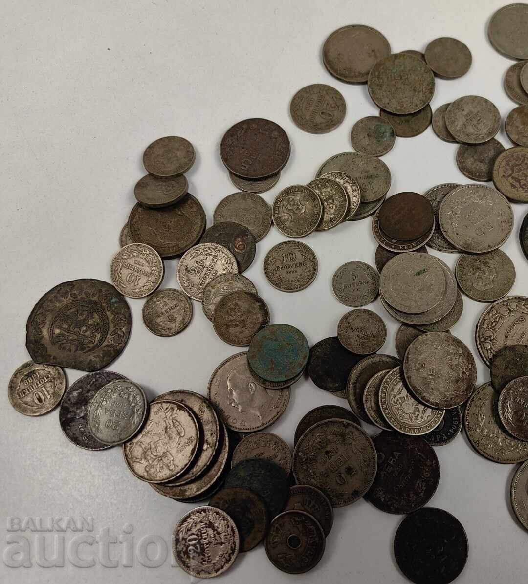 LOT 98 BUCĂȚI MONEDE REGALE MONEDĂ cu preț € 15.00 | 29.34 BGN