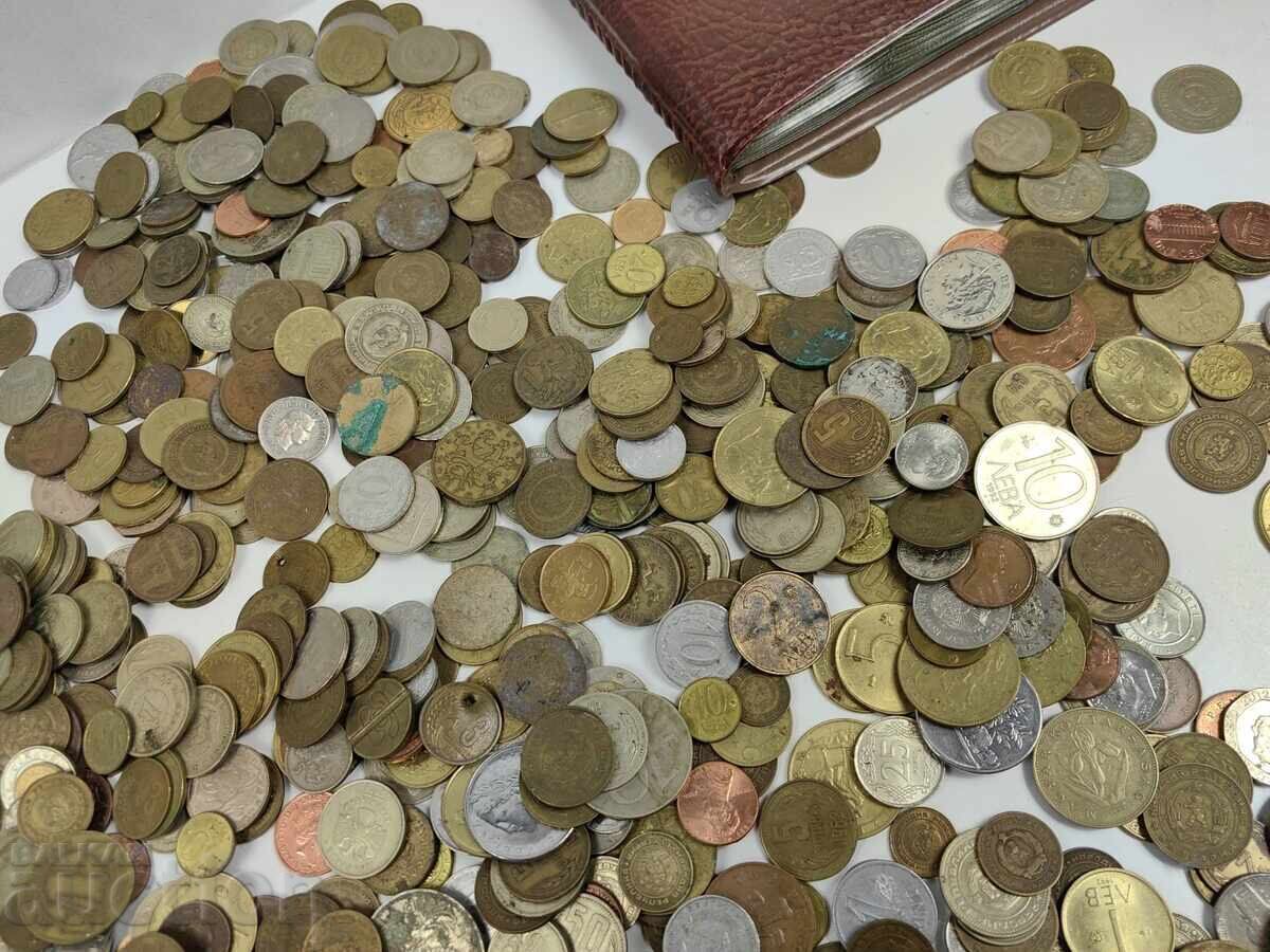 LARGE LOT 1323 PIECES COINS COIN - 7 LARGE LOT 1323 PIECES COINS COIN - 7