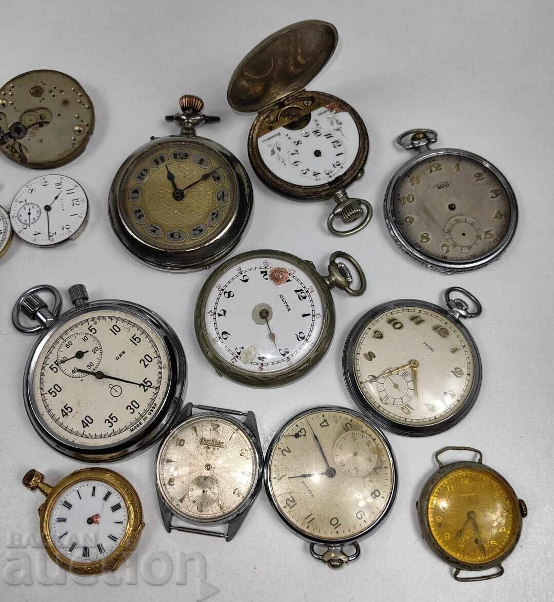 LOT CEASURI DE BUZUNAR PENTRU PIESE CEAS DE BUZUNAR - 6 LOT CEASURI DE BUZUNAR PENTRU PIESE CEAS DE BUZUNAR - 6