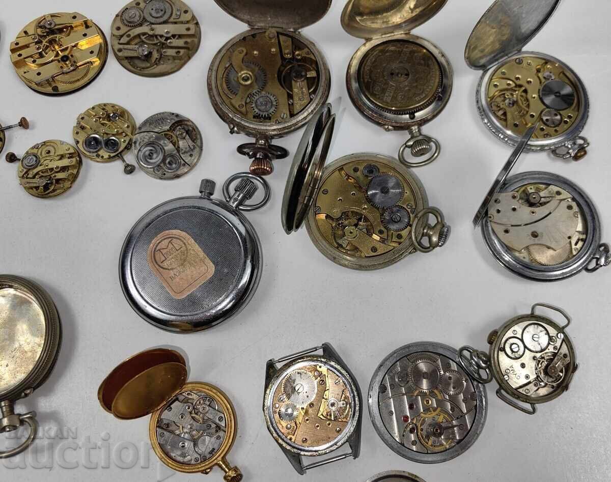 LOT CEASURI DE BUZUNAR PENTRU PIESE CEAS DE BUZUNAR - 10 LOT CEASURI DE BUZUNAR PENTRU PIESE CEAS DE BUZUNAR - 10