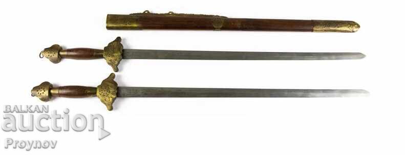 Μαγικό κινεζικό διπλό σπαθί (shuang jian), 16ος-19ος αιώνας - 5 Μαγικό κινεζικό διπλό σπαθί (shuang jian), 16ος-19ος αιώνας - 5