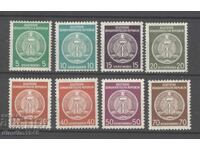 Γερμανία 1957 - Επίσημα γραμματόσημα Mi №34/41, αμεταχείριστα