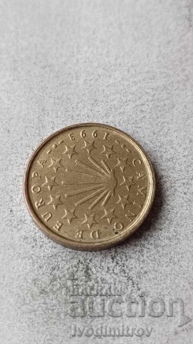 Испания 100 песети 1993 Пътят на Сантяго с цена € 1.85 | 3.62 лв.