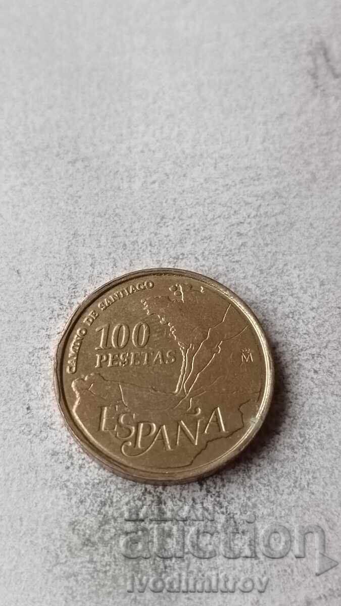 Испания 100 песети 1993 Пътят на Сантяго