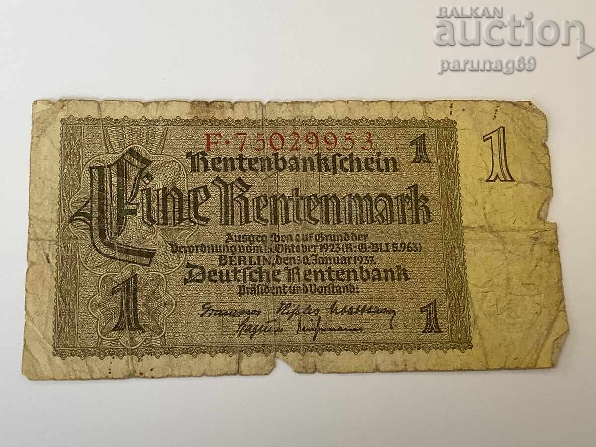 Germany 1 Rentenpfennig 1937 series F