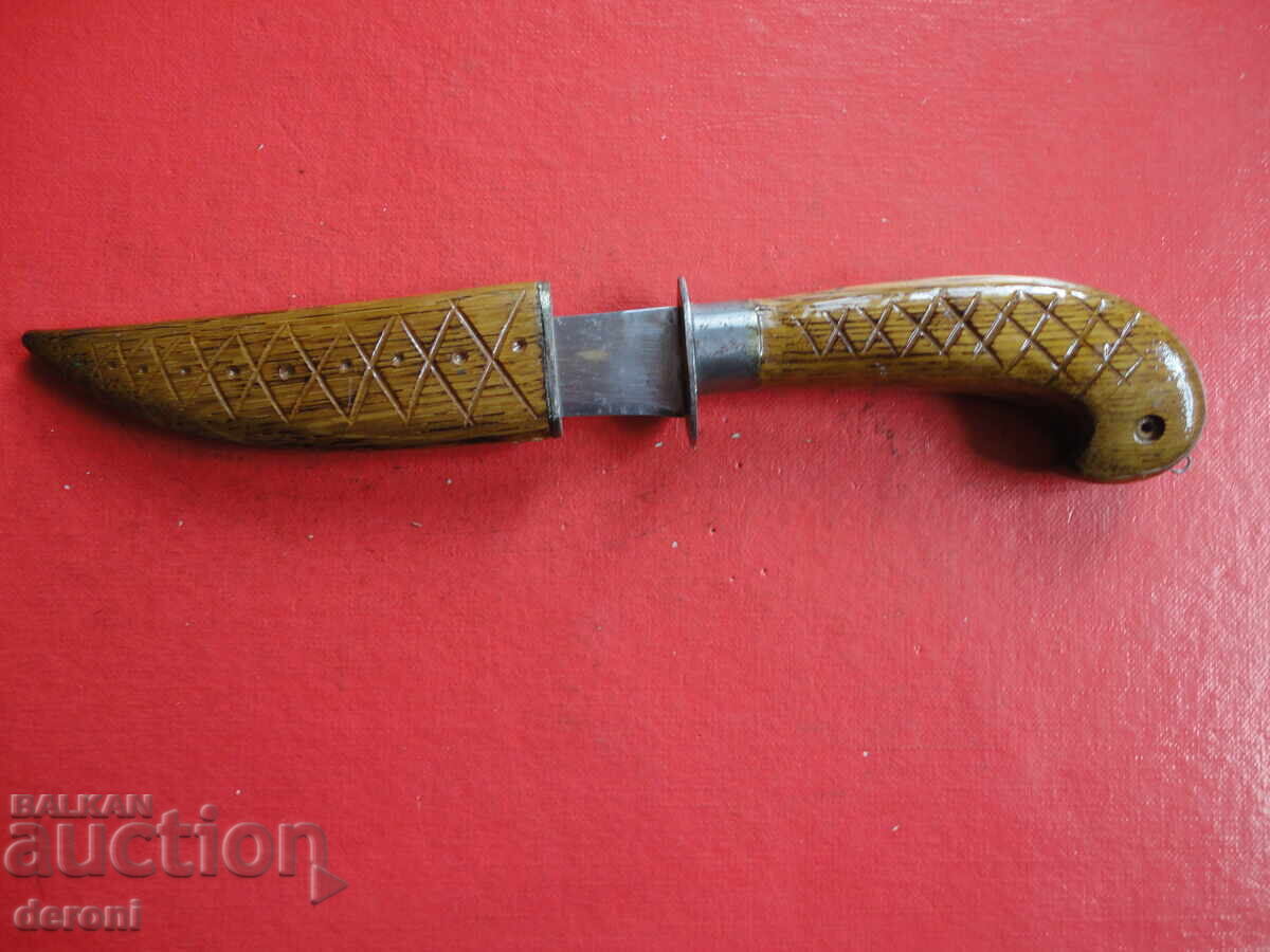 Antique puukko knife with sheath 11 - 5