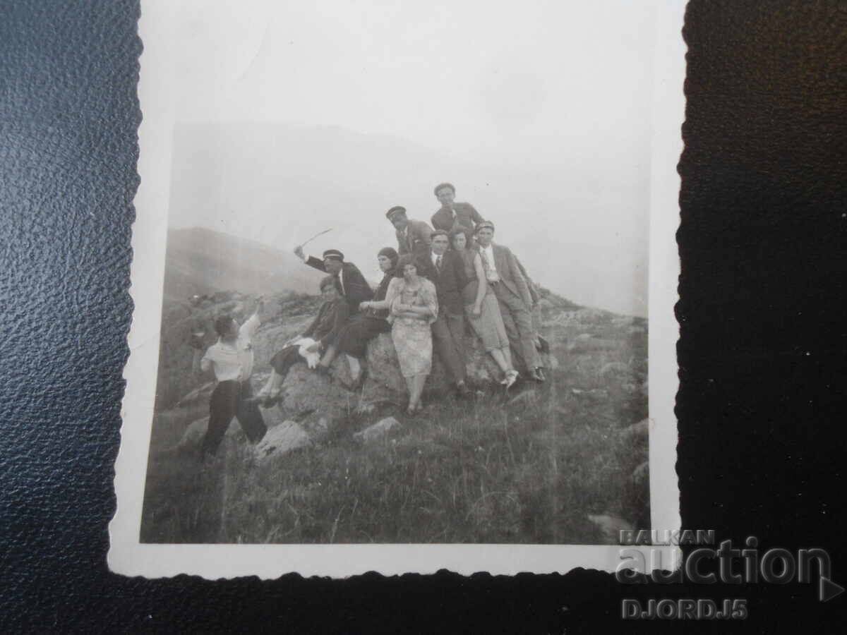 Fotografie veche, iunie 1932, Vitosha