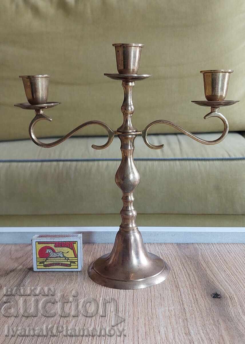 Свещник бронз за ценители - 7