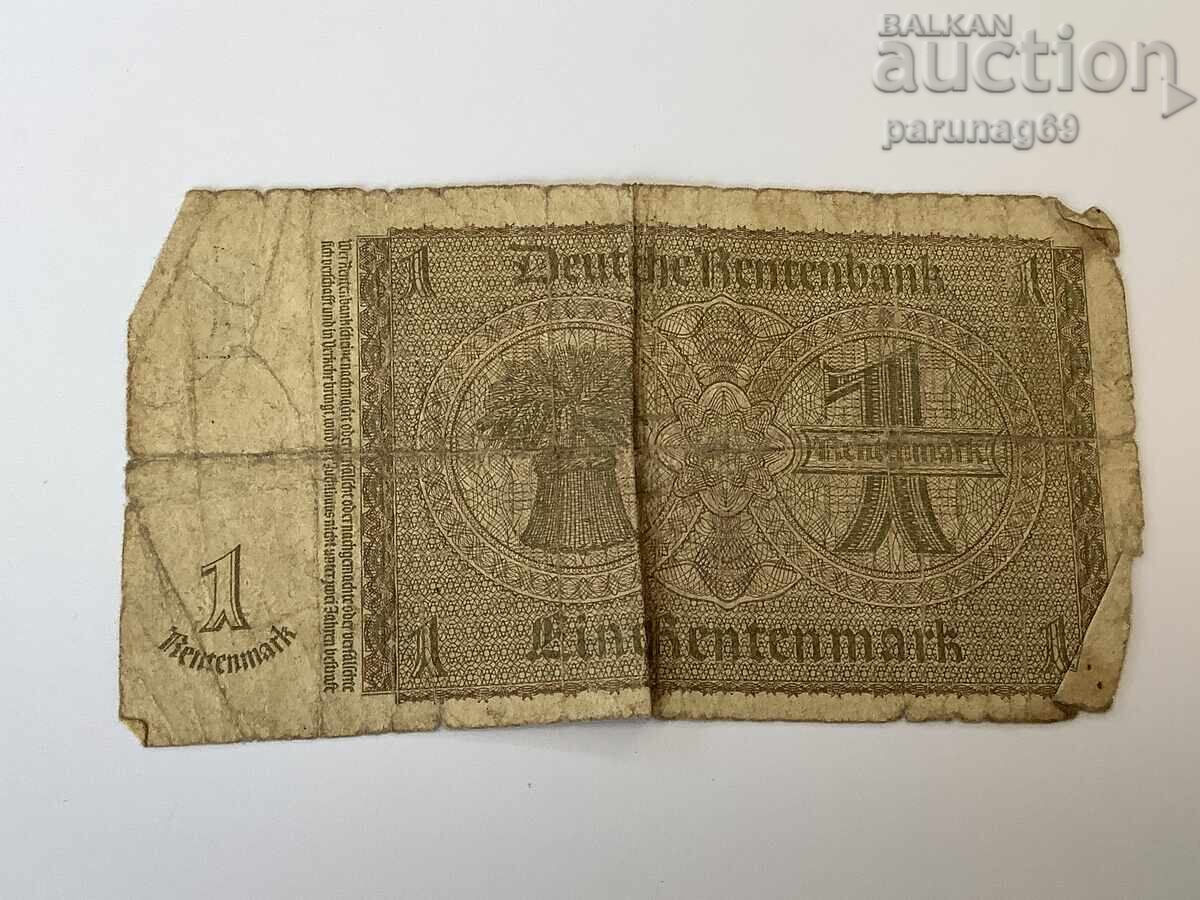 Germania 1 rentenmark 1937 seria E cu preț € 1.00 | 1.96 BGN