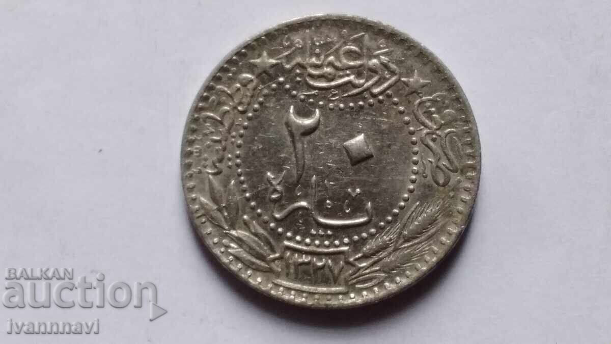 20 пари 1327/5 г година 20 пари 1327/5 г година