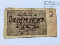 Germany 2 Reichsmark 1937 G mint mark