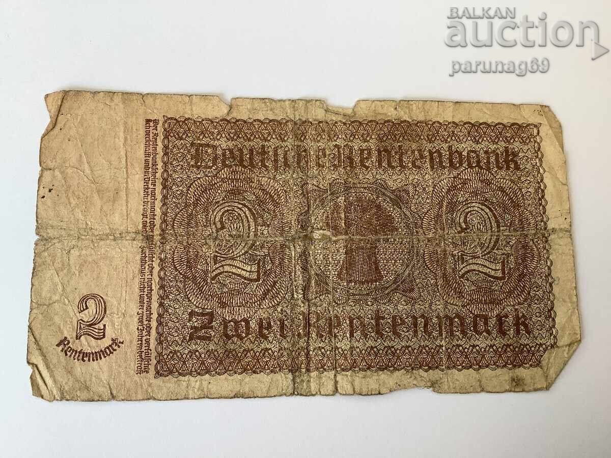 Germania 2 Reichsmark 1937 seria F cu preț € 1.00 | 1.96 BGN