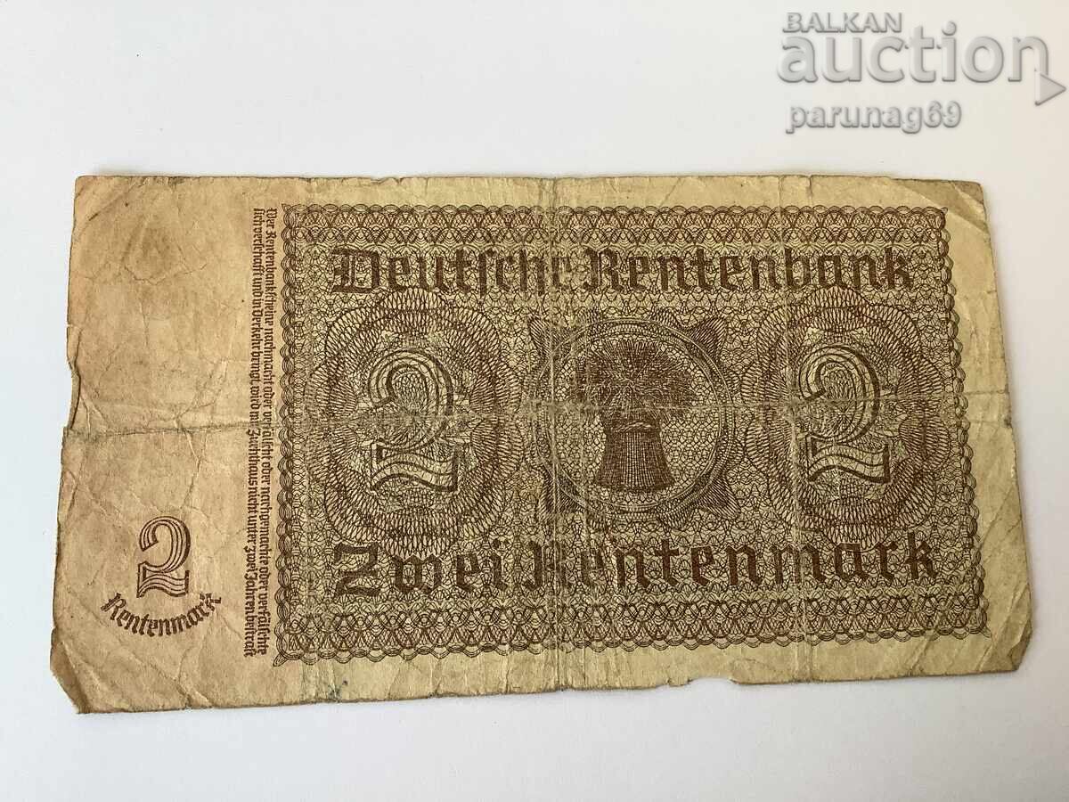 Германия 2 рент марки 1937 година серия C с цена € 1.00 | 1.96 лв.