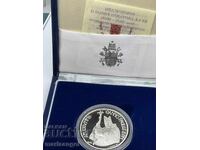 10 ευρώ 2001 Βατικανό UNC PROOF ασήμι