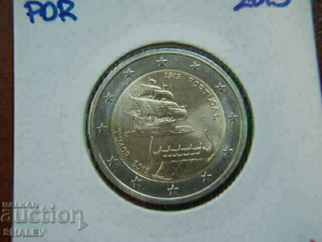 Аукцион 2 euro 2015 Portugal "Timor" (1) /Португалия/ - Unc (2 евро)