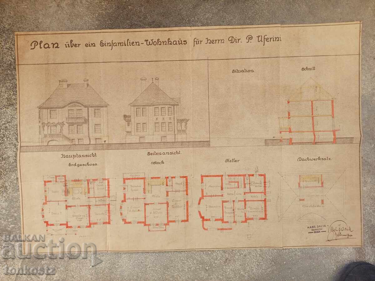 Floor plan for a property in Germany