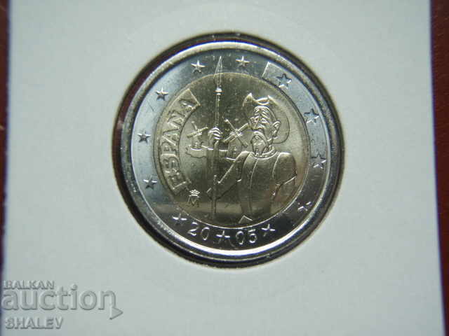 Licitație 2 Euro 2005 Spania "Don Qihote" /Spania/ - Unc (2 euro)