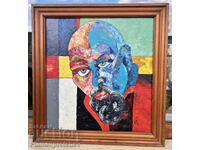 АВТОПОРТРЕТ КОЙ КАРТИНА ЦВЯТКО ЦВЕТКОВ ЧЕРВЕН БРЯГ ПОДПИСАНА