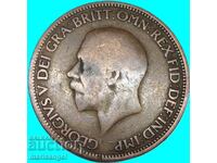 Marea Britanie 1/2 Penny 1931 George V Bronz