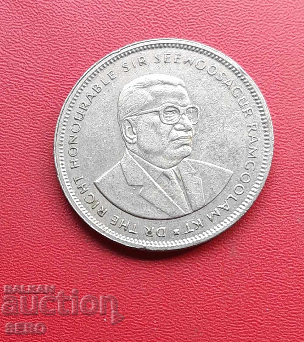 Insula Mauritius - 5 rupii 1991 cu preț € 0.71 | 1.39 BGN