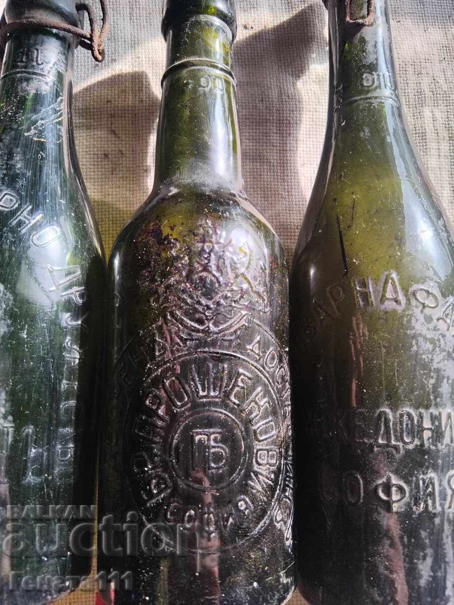 Δημοπρασία Παλιά γυάλινα μπουκάλια