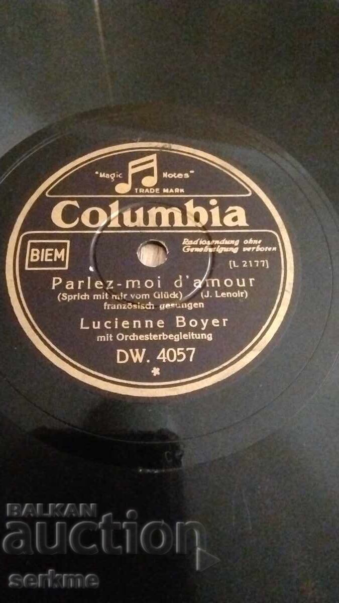 Παράδοση Δίσκος γραμμοφώνου