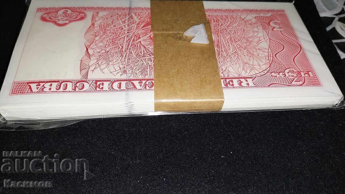 Δημοπρασία UNC. Τραπεζογραμμάτιο Κούβας 3 Πέσος 2005 /c