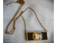 Луксозно позлатено колие