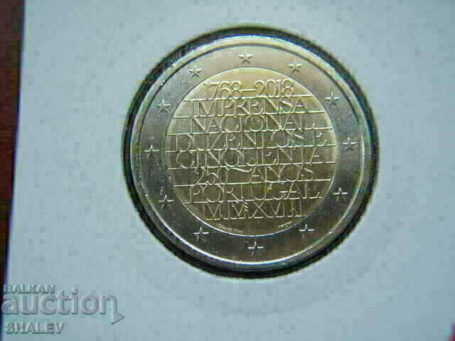 Livrarea 2 euro 2018 Portugalia „250 de ani” (1) /Portugalia/ - (2 euro)