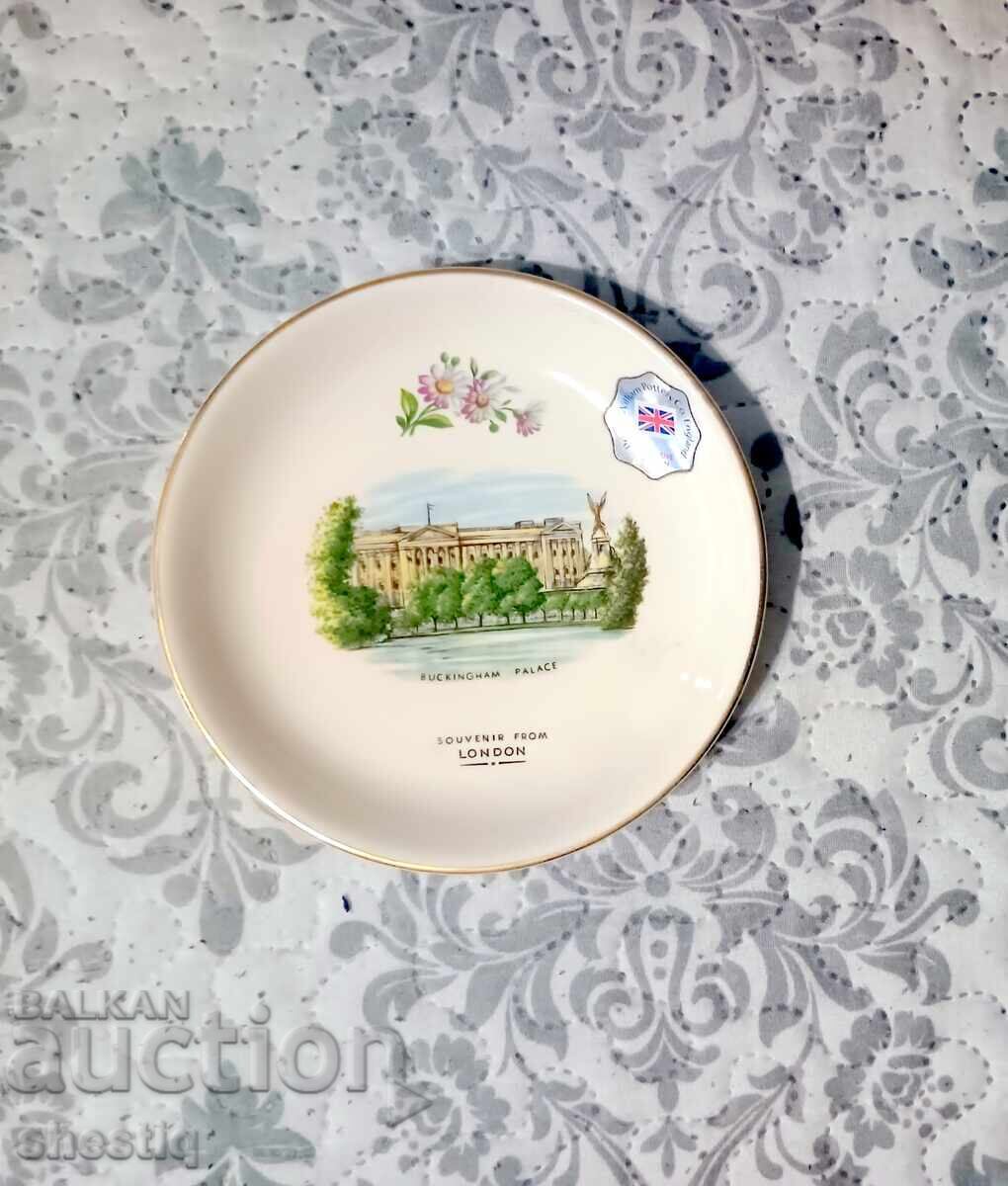 Πιατάκι «Buckingham Palace» από πορσελάνη Bone China