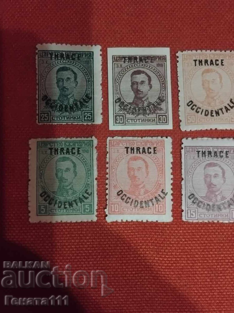 Timbre poștale Regatul Bulgariei