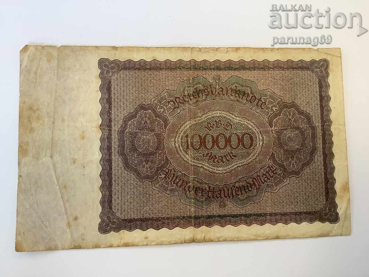 Germania 100.000 de mărci 1923 cu preț € 1.00 | 1.96 BGN