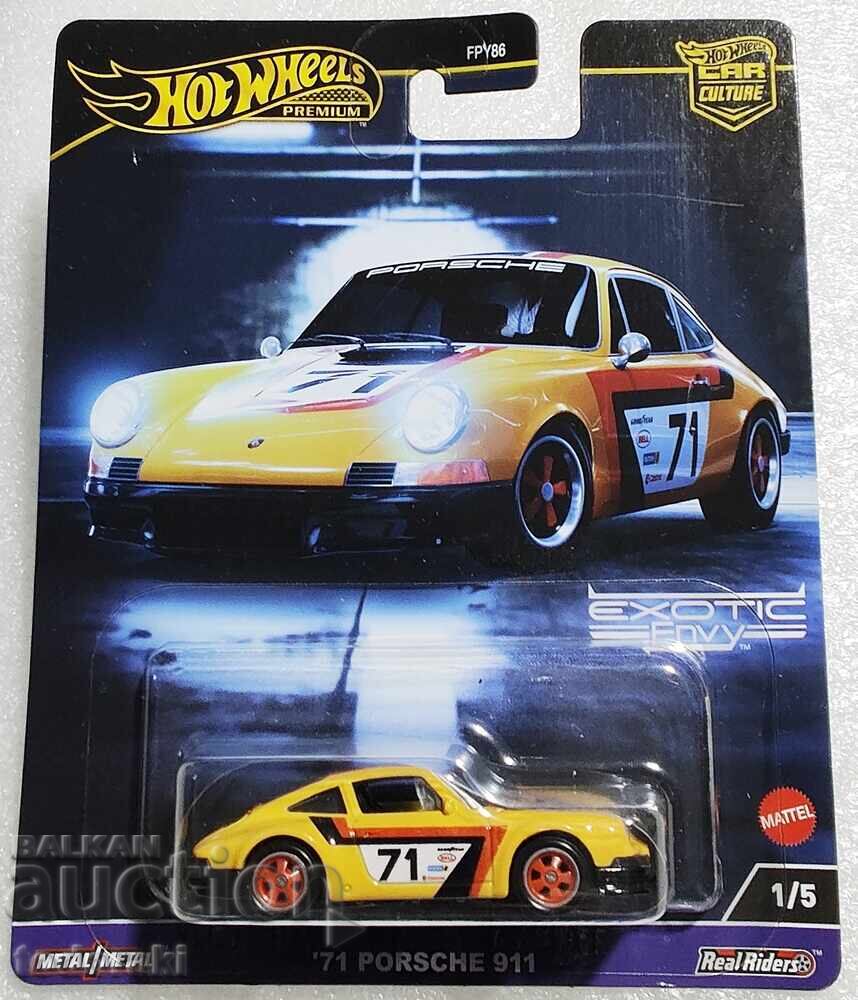 Hot Wheels Premium 71 Porsche 911 Πόρσε 1:64 Hot Wheels