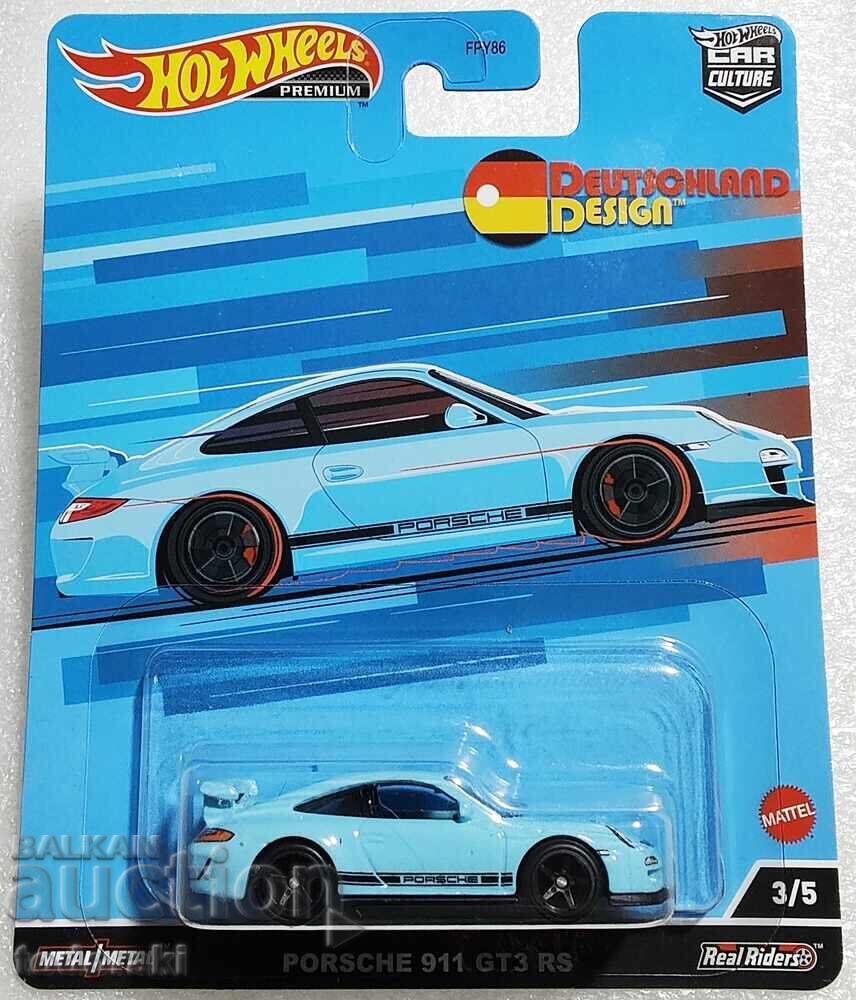 Hot Wheels Premium Porsche 911 GT3 RS 1:64 Порше Хот Уилс