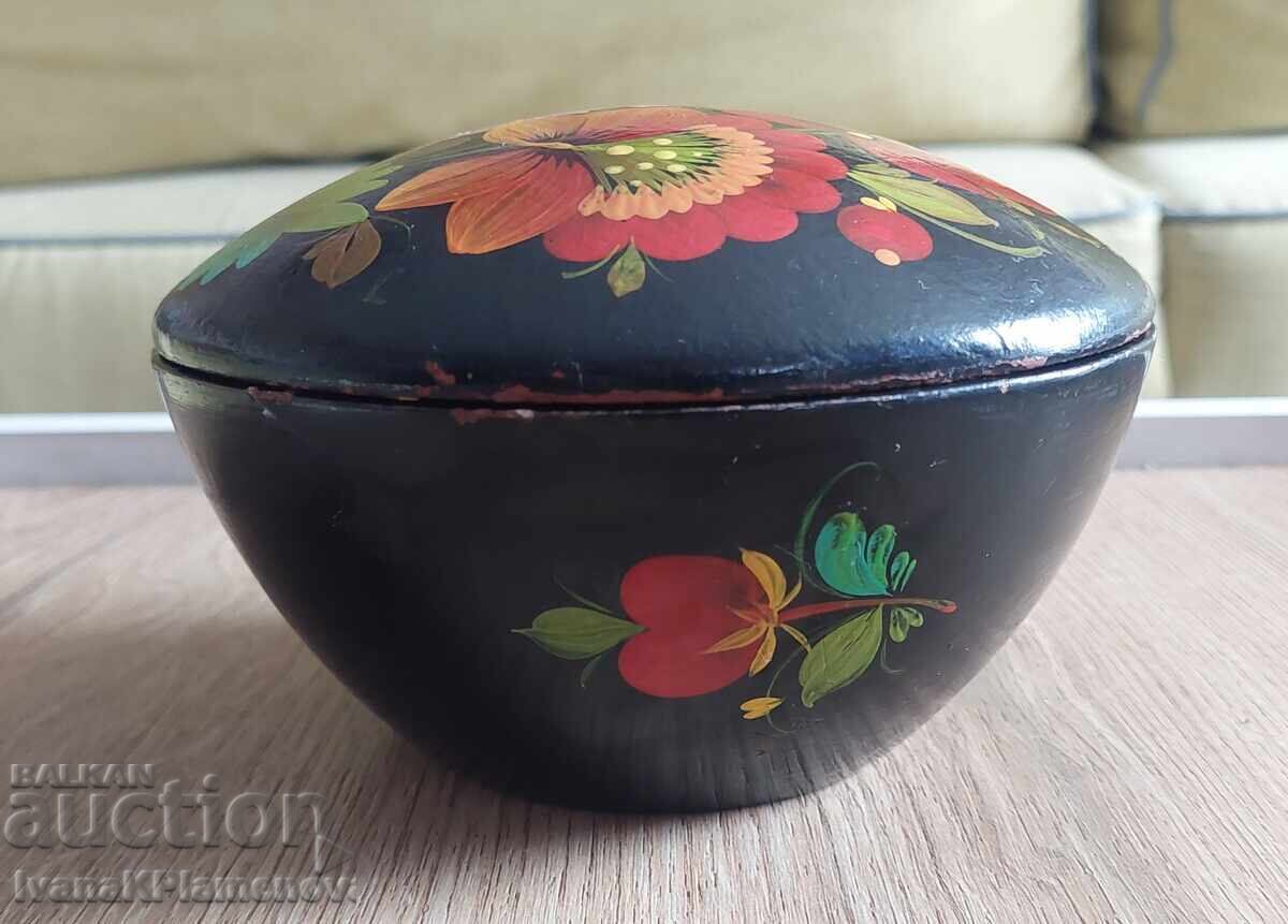 Cutie Hohloma Rusia pentru cunoscători Cutie Hohloma Rusia pentru cunoscători
