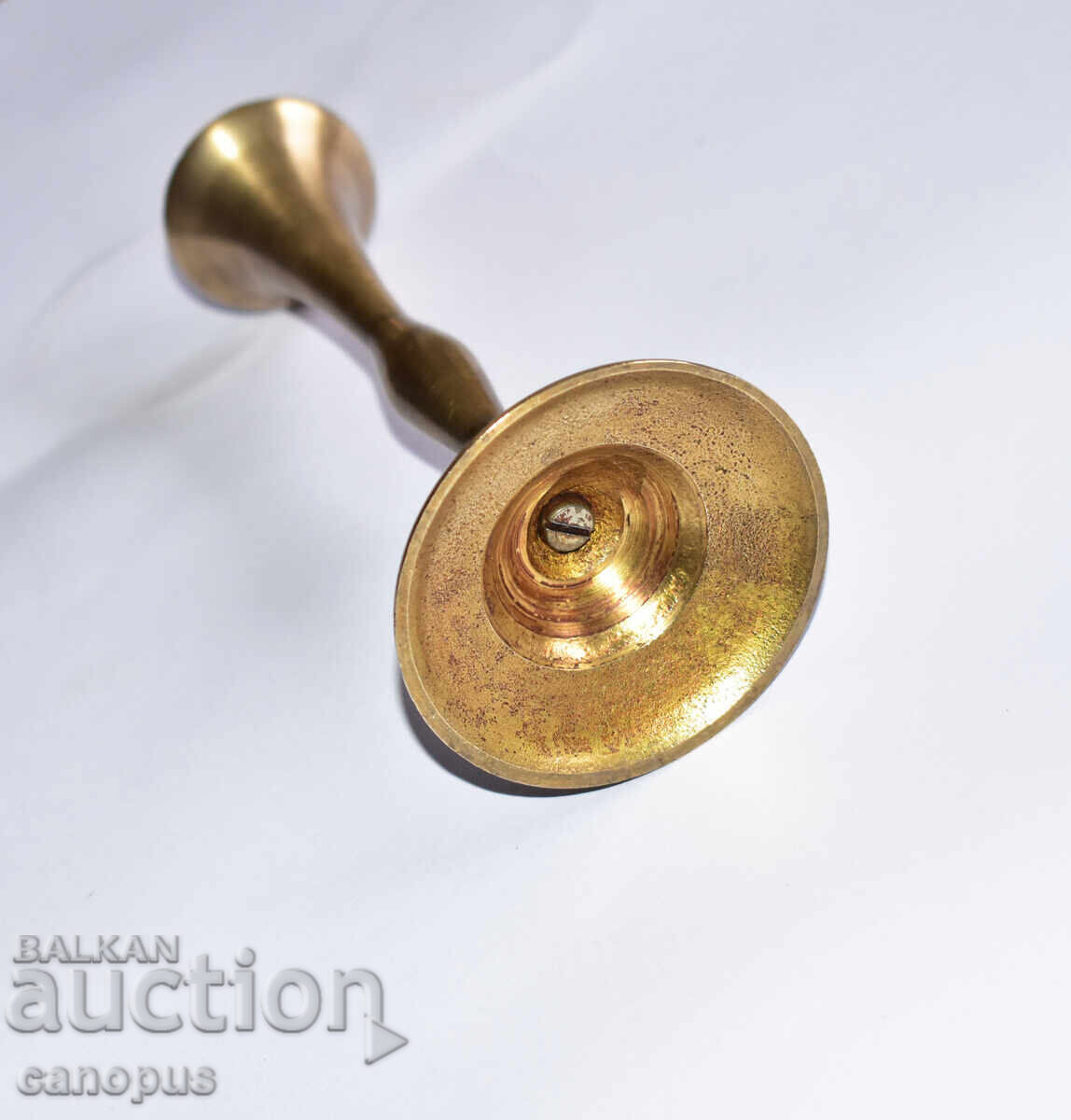 Old Candlestick - Brass Bronze - Brass / Bronze Candlestick - 5 Old Candlestick - Brass Bronze - Brass / Bronze Candlestick - 5