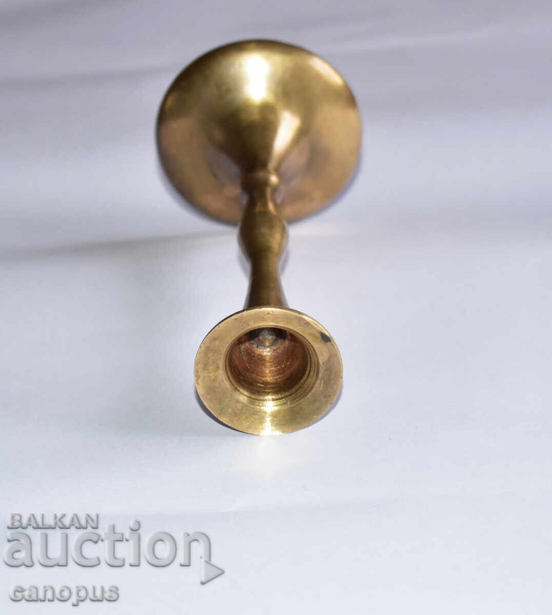 Old Candlestick - Brass Bronze - Brass / Bronze Candlestick - 6 Old Candlestick - Brass Bronze - Brass / Bronze Candlestick - 6