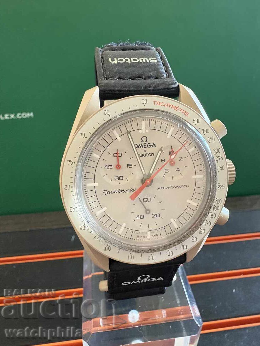 Omega X Swatch Moonswatch, mission to Jupiter. Original cu preț € 45.00 | 88.01 BGN